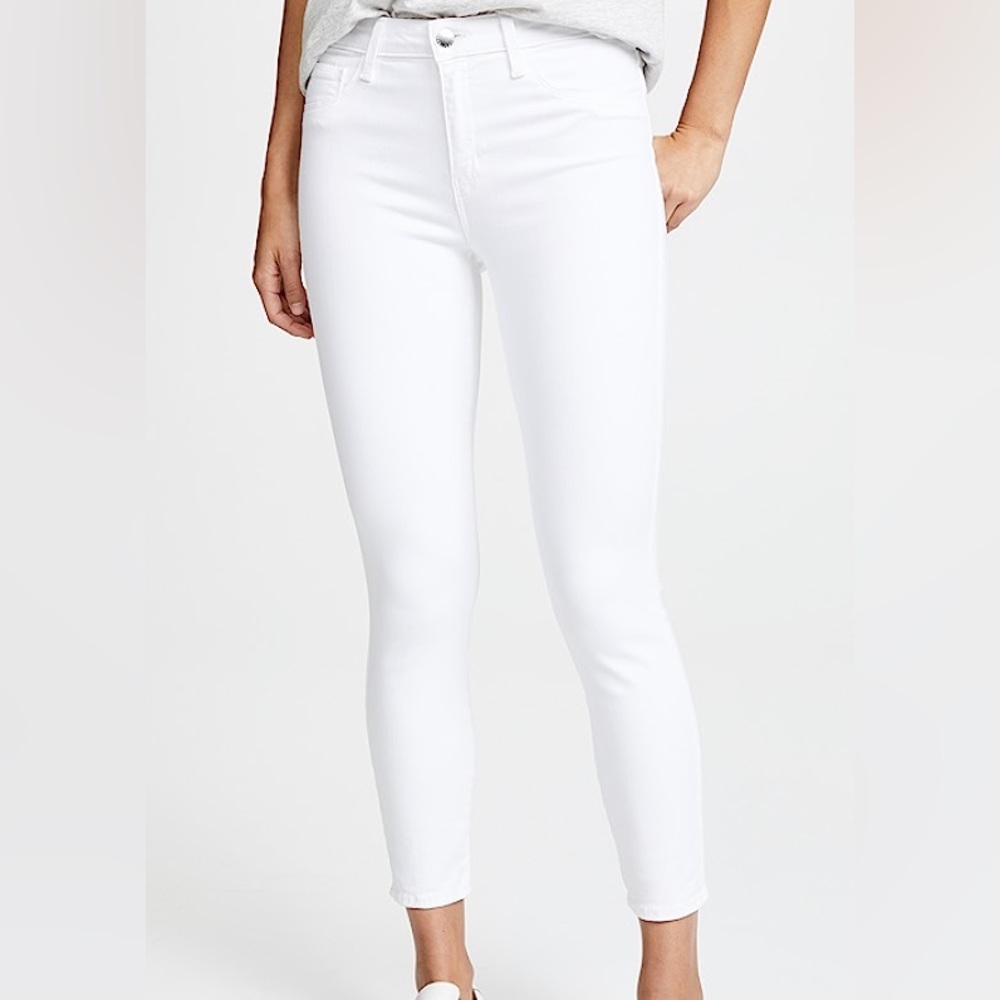 L’AGENCE Margot white skinny jeans